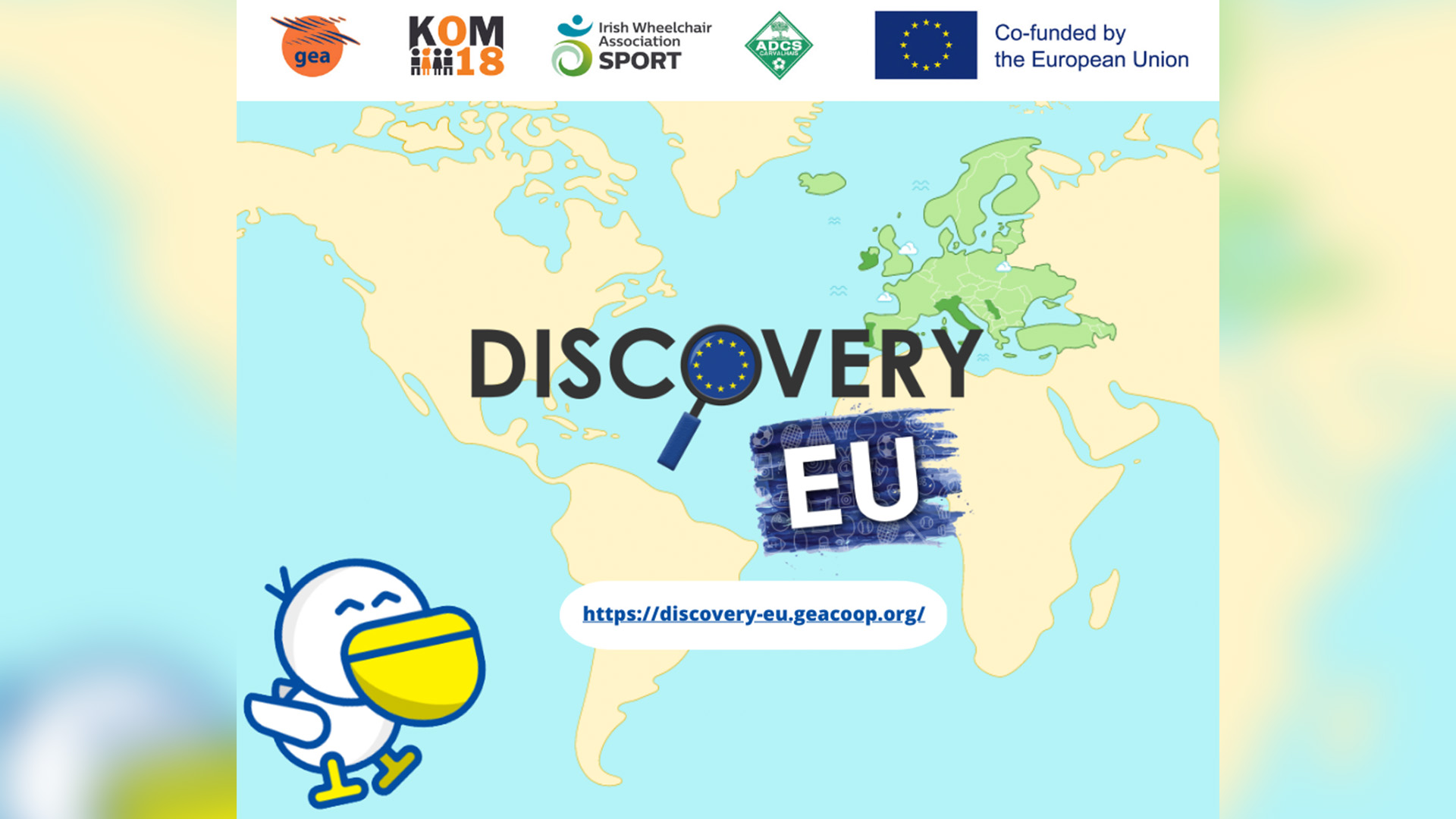 Digital Map of EU Sports&Games – Discovery EU